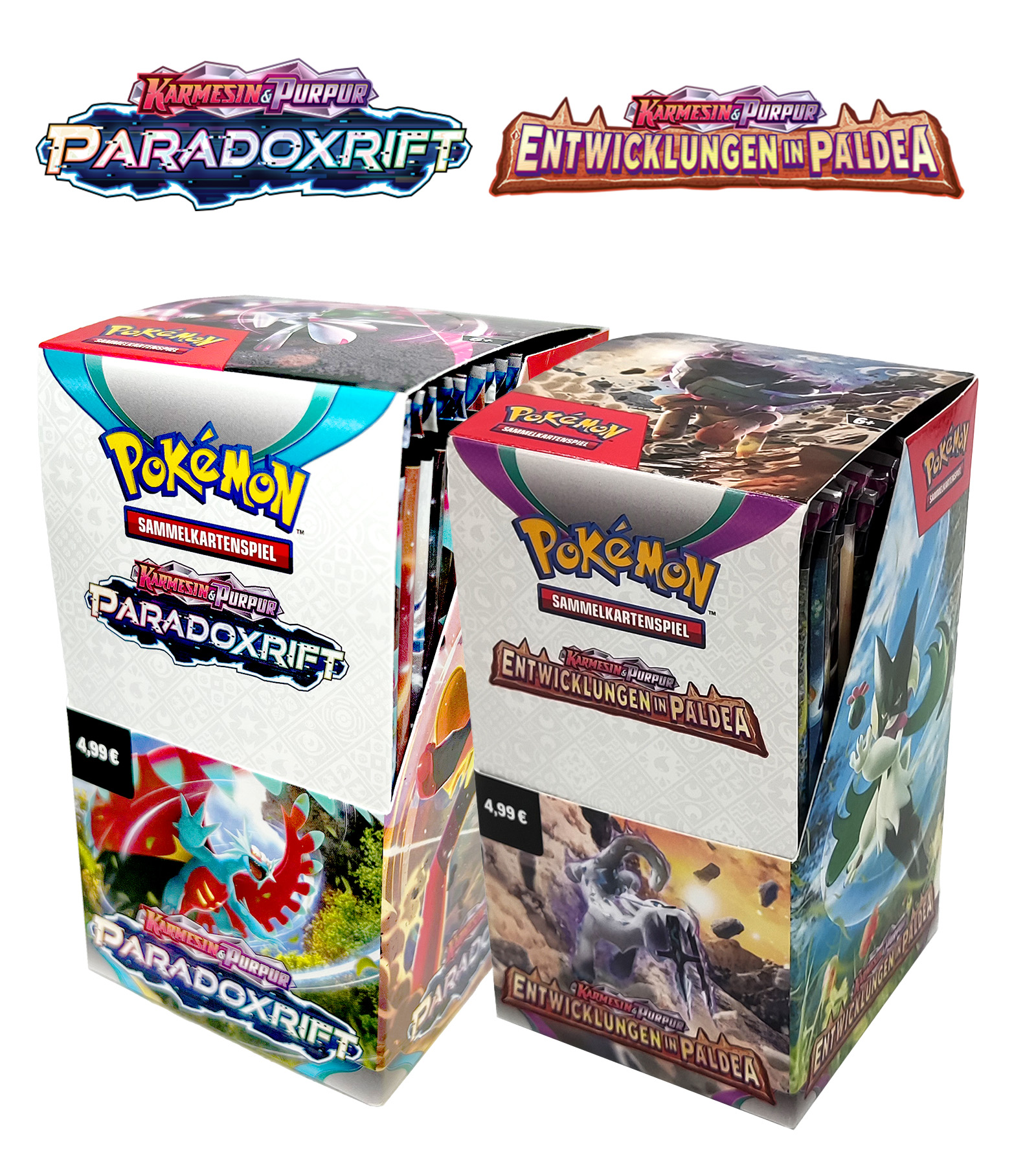 Pokémon 2er Mix-Bundle "Paradoxrift + Entwicklungen in Paldea"