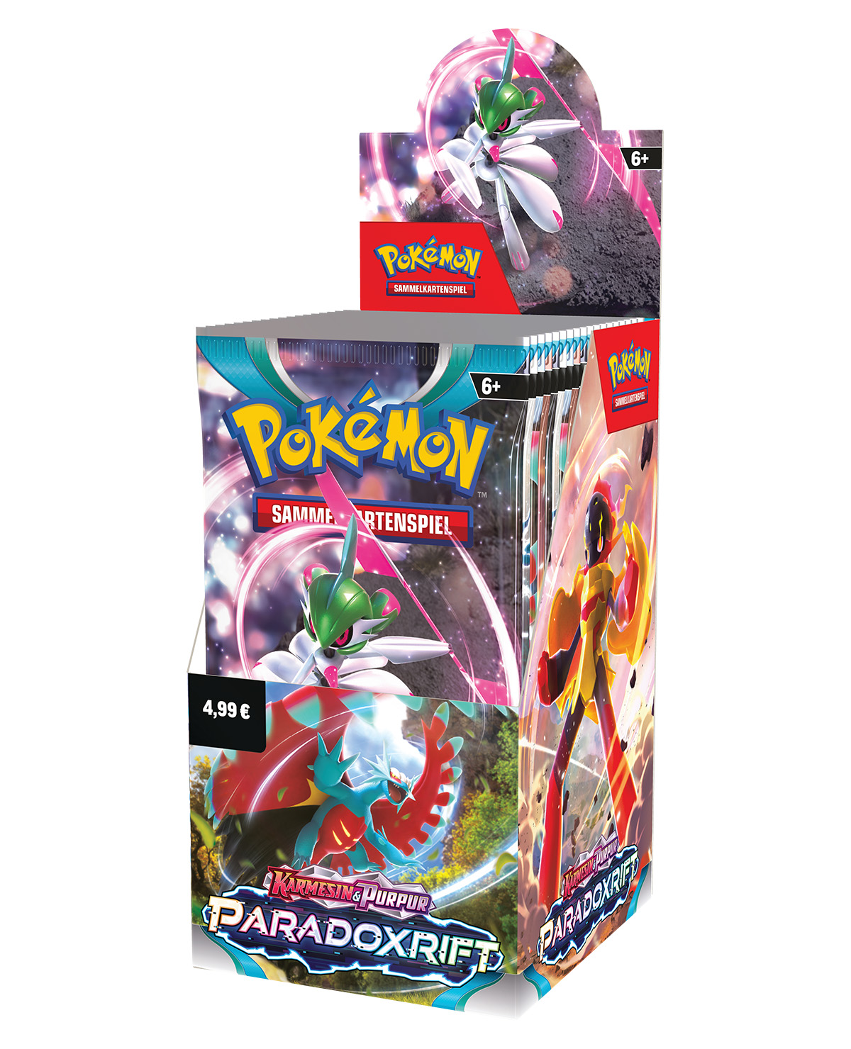 Pokémon "Paradoxrift" - Display mit 18 Boosterpacks