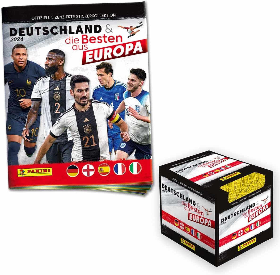Deutschland 2024 & die Besten aus Europa Sticker - Box-Bundle