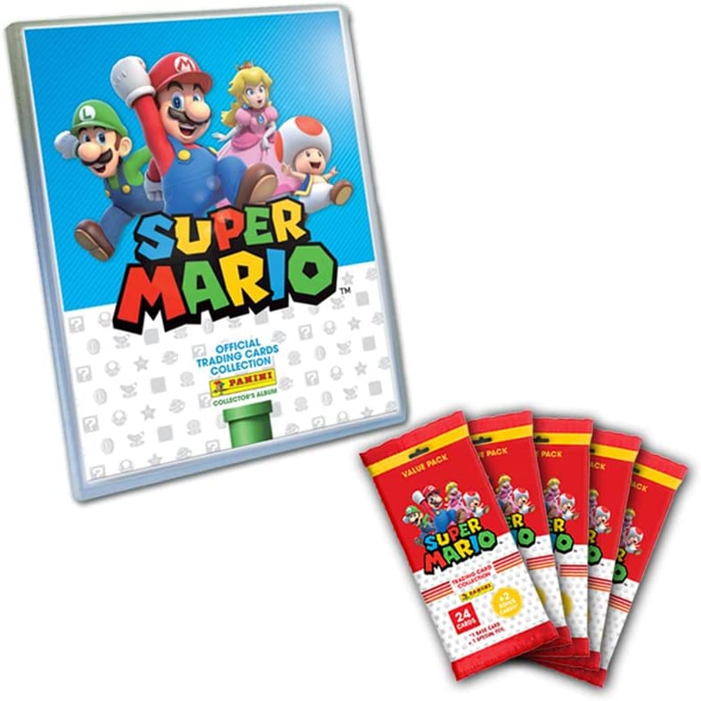 Panini Super Mario Trading Cards - Fatpack-Bundle