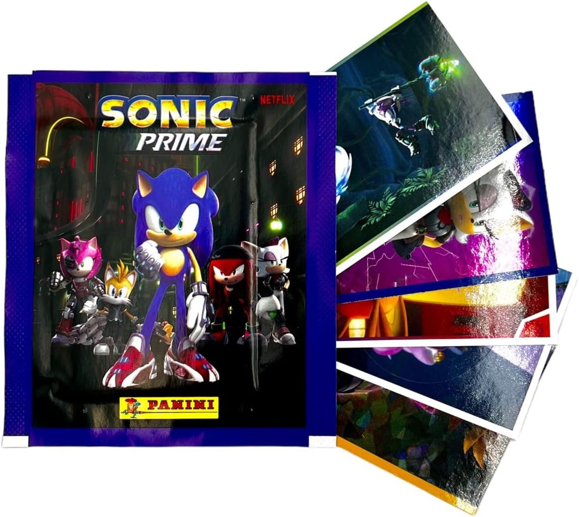Sonic Prime Stickerkollektion - Box Bundle