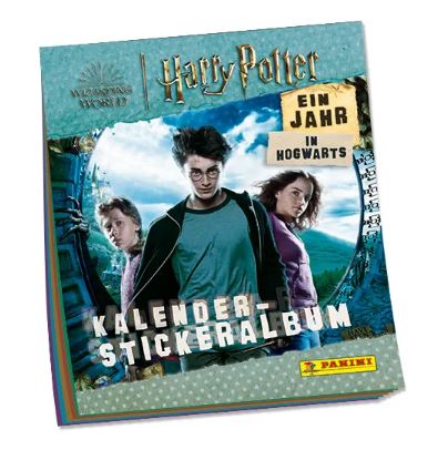 Harry Potter - Ein Jahr in Hogwarts Sticker & Cards - Box-Bundle