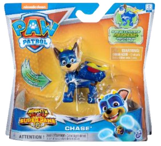 Super Paws Hero Pups Figur - Chase im Display