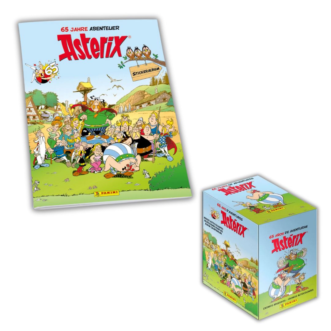 Asterix - 65 Jahre Abenteuer Sticker - Box-Bundle