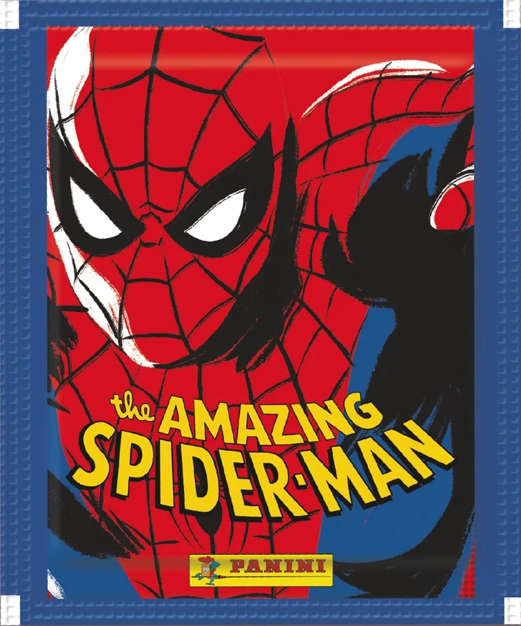 Spider-Man 60 Jahre Jubiläum - Sticker und Cards - Box-Bundle