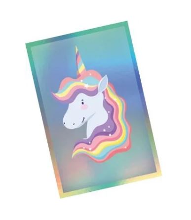 Unicorns - Sticker & Cards - Box mit 24 Tüten