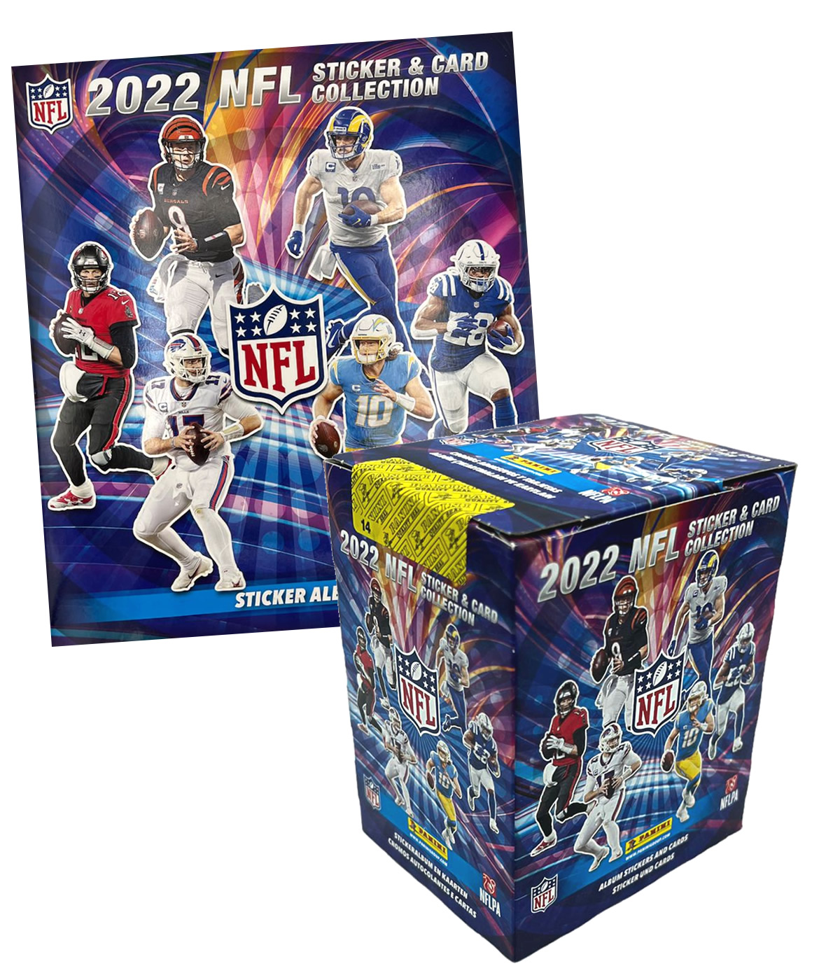 NFL 2022 Sticker & Trading Cards - Box-Bundle