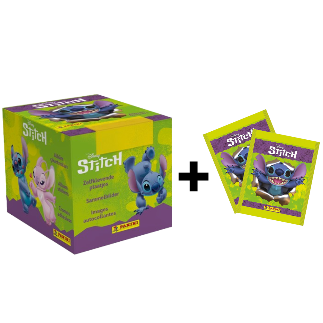 Disney Stitch Sticker - Box mit 36 Tüten + 2 Gratis Tüten