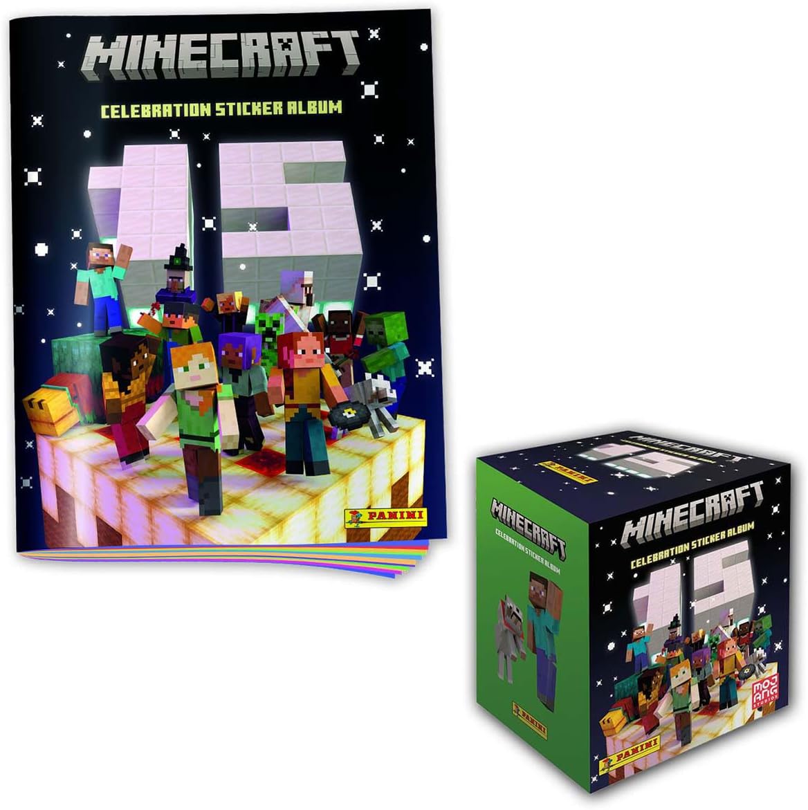 Minecraft Celebration Sticker - Box-Bundle