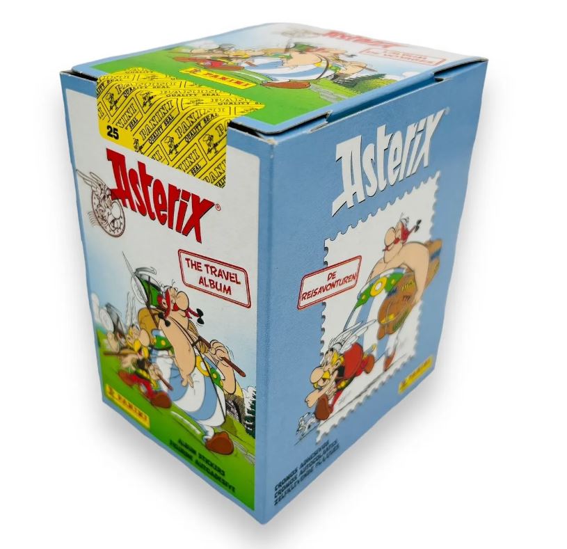 Asterix - das Reisealbum - Stickerkollektion - Box mit 36 Tüten