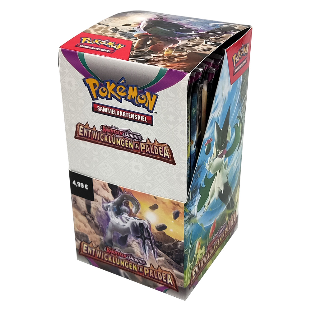 Pokémon 2er Mix-Bundle "Gewalten der Zeit + Entwicklungen in Paldea"