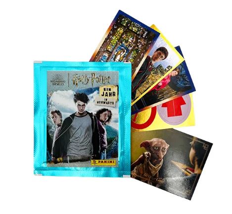 Harry Potter - Ein Jahr in Hogwarts Sticker & Cards - Box-Bundle
