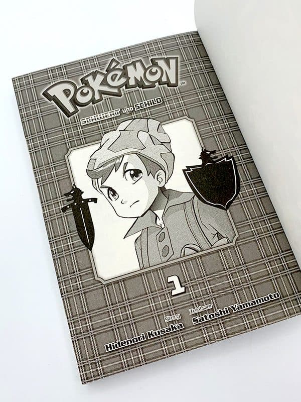 Pokémon Manga Innenansicht