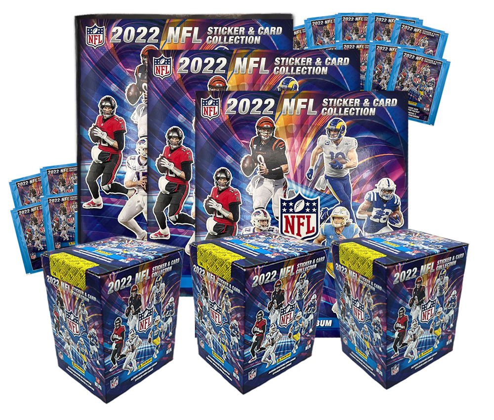 NFL 2022 Sticker & Trading Cards - Party Bundle