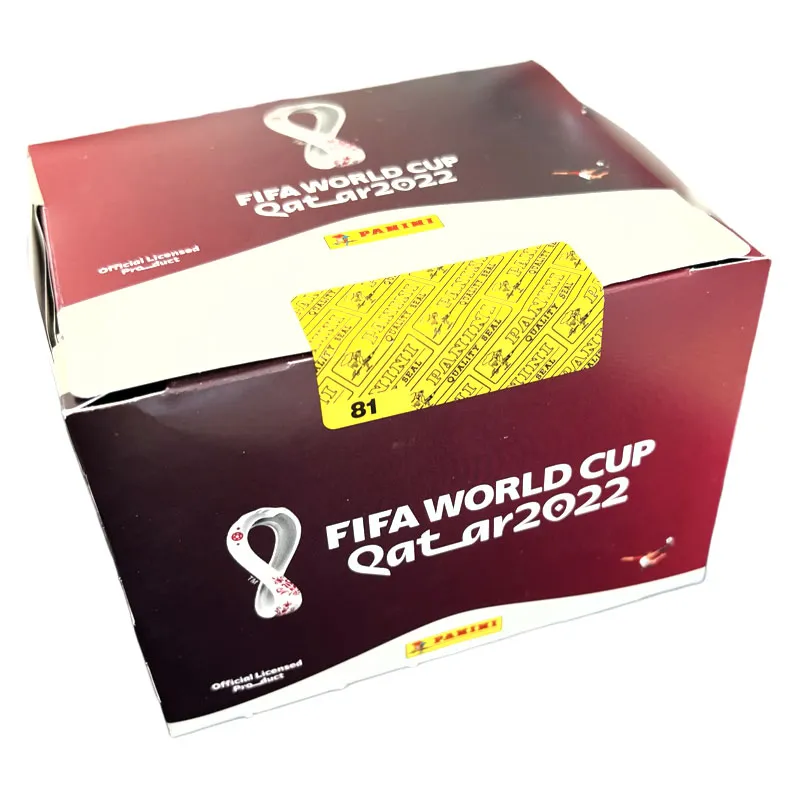 Panini WM Sticker - 100er-Box - FIFA World Cup Qatar 2022™ - Offizielle Stickerkollektion