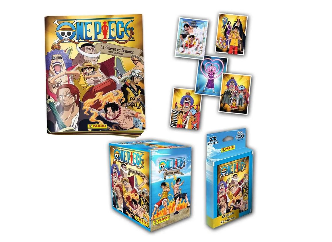 One Piece Sticker - Die Entscheidungsschlacht - Mega-Bundle mit allen 5 LE Cards