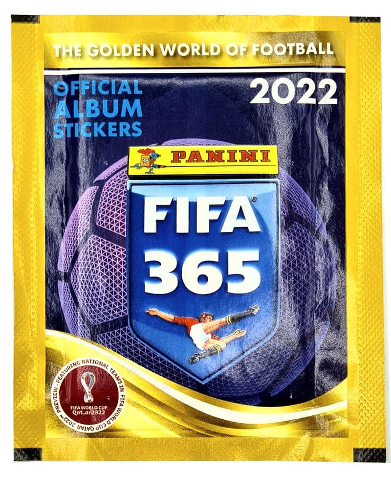 Panini FIFA 365 2022 Stickertüte