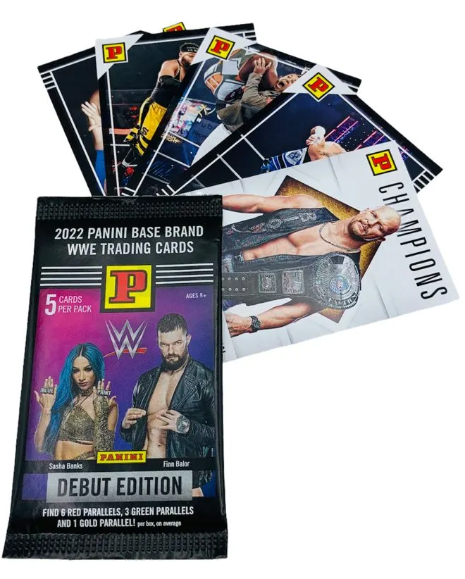 WWE 2022 Trading Cards - Debut Edition- Blaster-Box