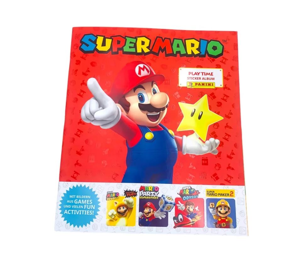 Super Mario - Play Time Stickerkollektion - Box-Bundle
