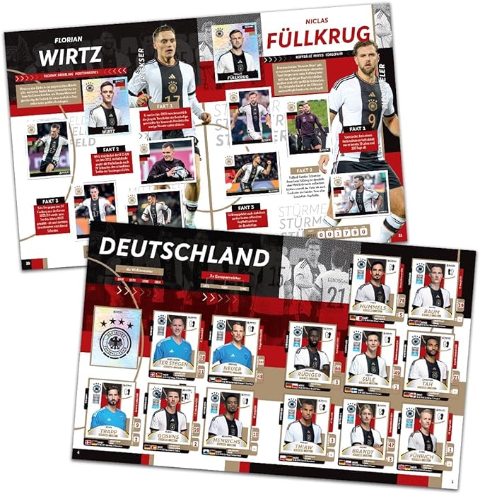 Deutschland 2024 & die Besten aus Europa Sticker - Box-Bundle