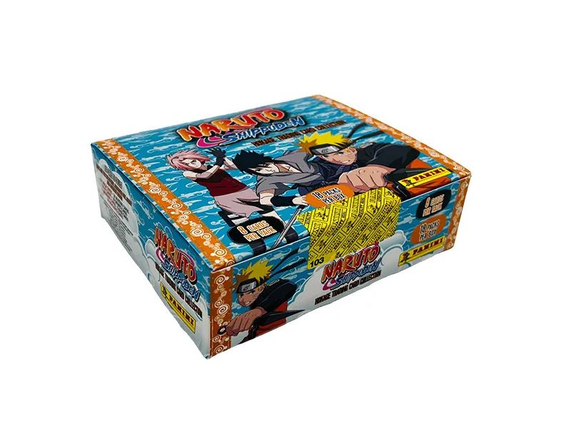 Naruto Shippuden - Trading Cards - Box mit 18 Flowpacks