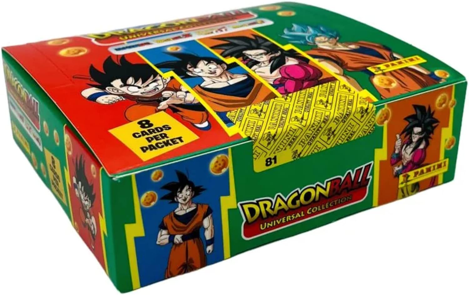 Dragon Ball Universal Trading Cards - Box mit 18 Packs