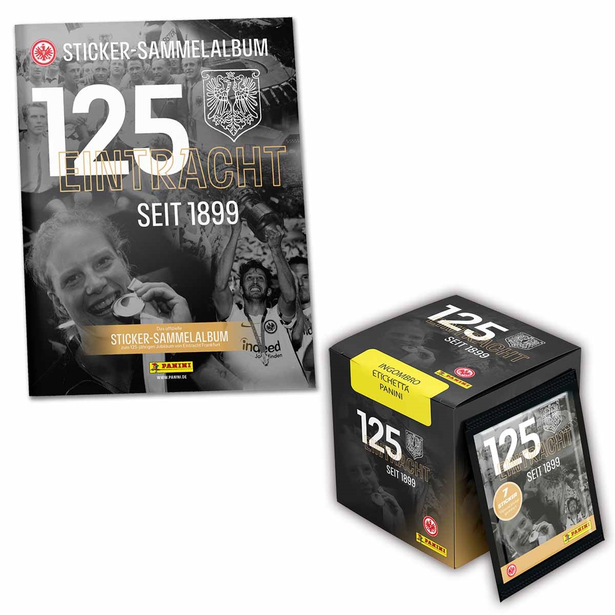 125 Jahre Eintracht Frankfurt Sticker - Box Bundle