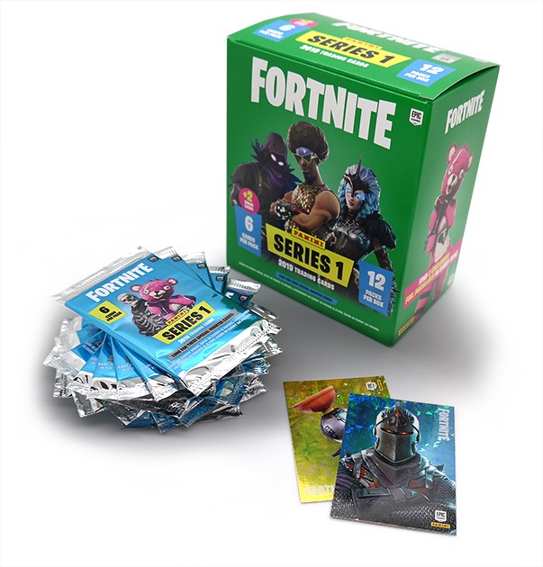 Fortnite Serie 1 - Mega Box, Booster Packs und Cracked Ice Karten