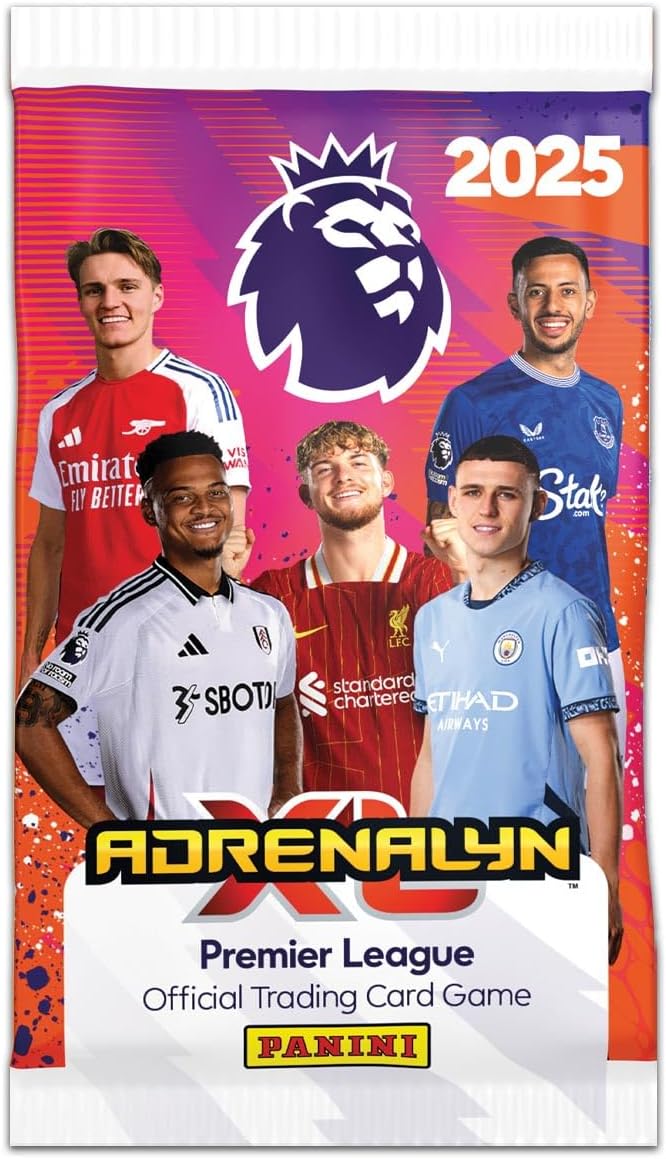 Premier League Adrenalyn XL 2025 - Box mit 36 Tüten