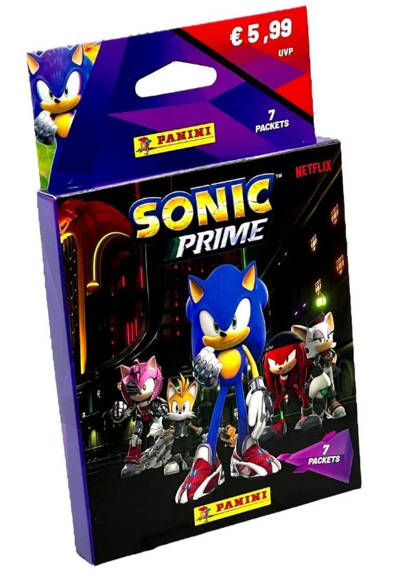 Sonic Prime Stickerkollektion - Blister