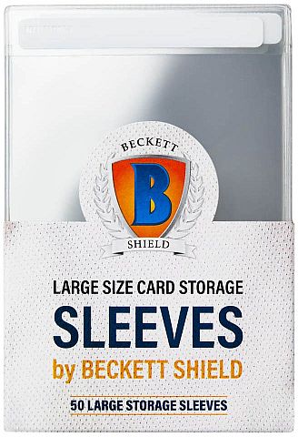 Beckett Shield Large Size Card Sleeves