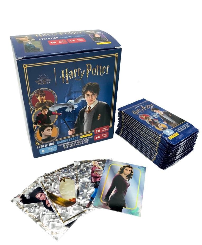 Harry Potter Evolution Mega Box mit Packs und Bonuskarten