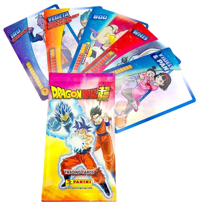 Dragon Ball Boosterpack offen mit Karten
