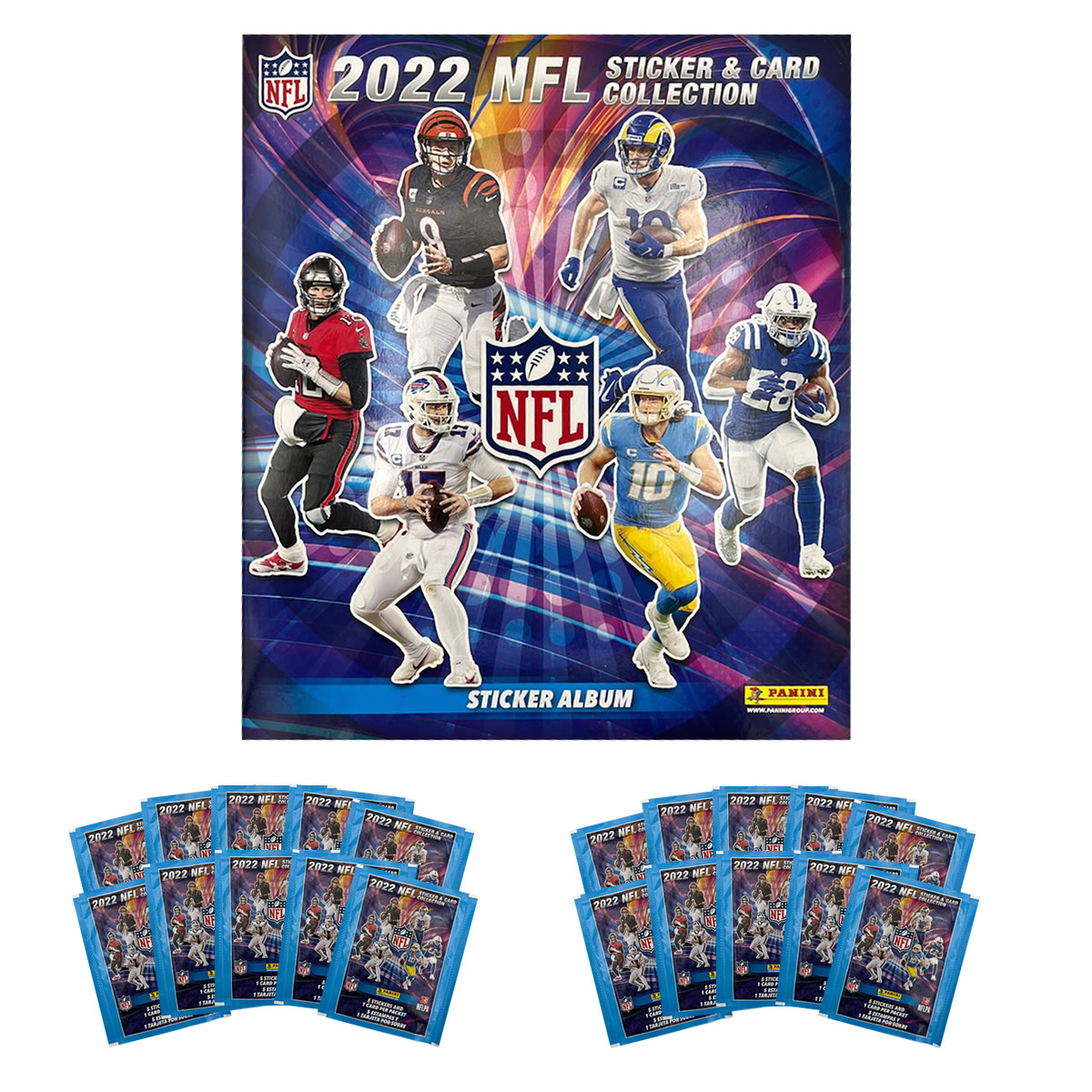 NFL 2022 Sticker & Trading Cards - Starter-Bundle