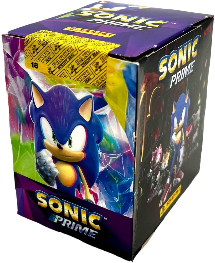 Sonic Prime Stickerkollektion - Box mit 36 Tüten