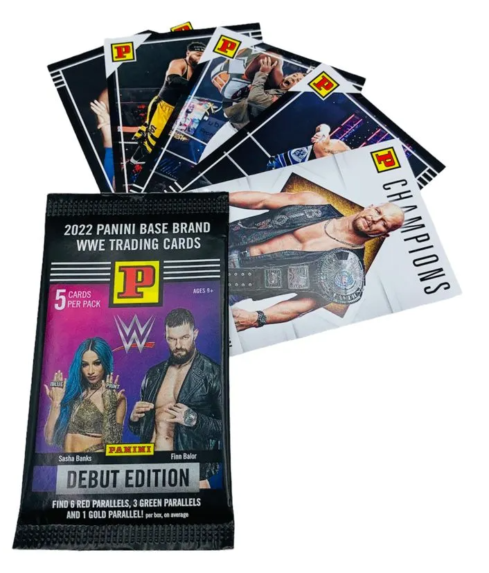 WWE 2022 Trading Cards - Debut Edition - Box-Bundle
