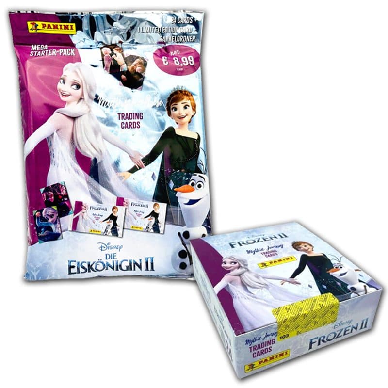 Panini Die Eiskönigin 2 Frozen Trading Cards 20 Booster Tüten Frozen 2 