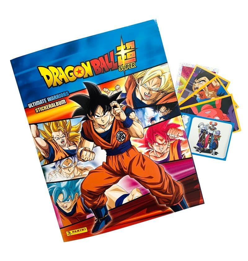 Dragon Ball Ultimate Warriors Stickerkollektion – Sammelalbum