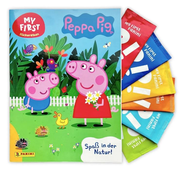 Peppa Pig - My first Stickeralbum - Spaß in der Natur - Komplett-Set