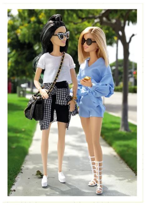 Barbie - Together we shine - Sticker - Box mit 24 Tüten