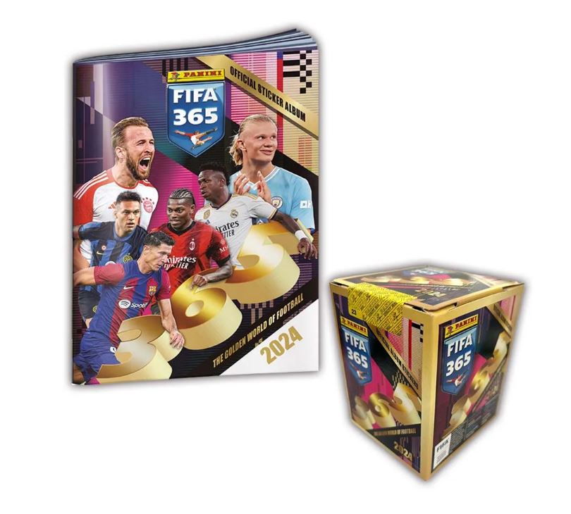 Panini FIFA 365 Stickerkollektion 2024 - Box-Bundle