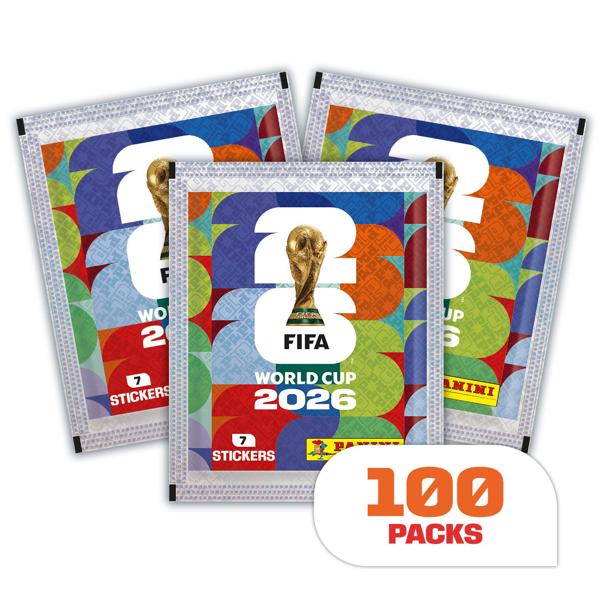 FIFA World Cup 2026™ Stickerkollektion - Box mit 100 Tüten