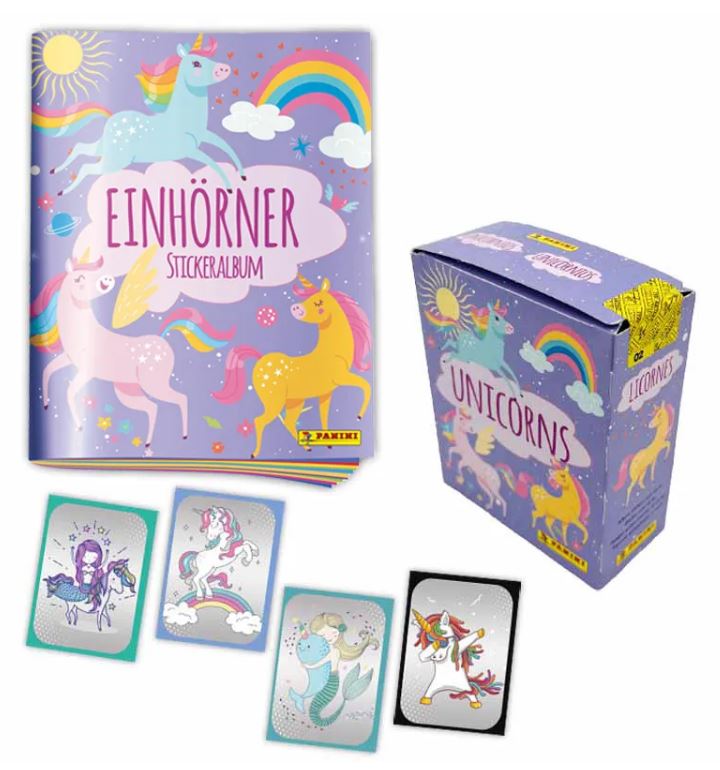 Unicorns - Sticker & Cards - Box-Bundle