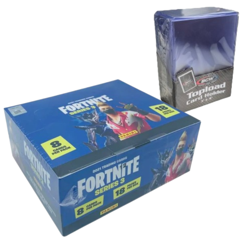 Panini Fortnite Karten Serie 2 – 3 Booster Mit Trading Cards, Sammelkarten Für Fans, Ultimatives Sammlerset